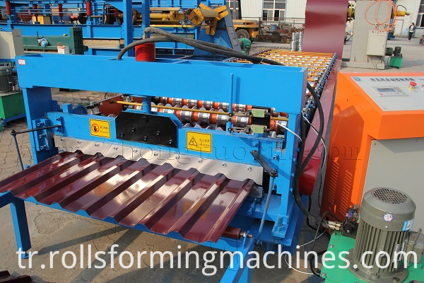 Soğuk Sac Rulo Şekillendirme Makinesi Cold Sheet Roll Forming Machine